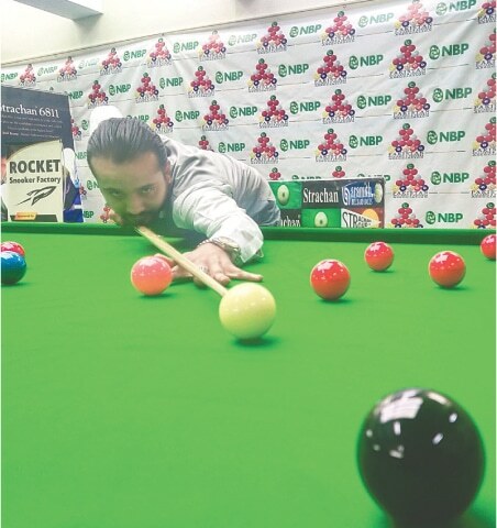 Waheed Snooker Awaisullah stuns Asif at National Snooker - Newspaper - DAWN.COM