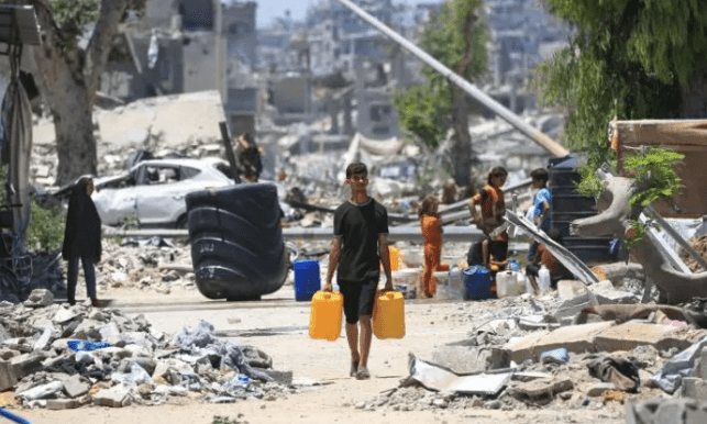 اسرائیل کا جنوبی غزہ کے ایک حصے میں فوجی کارروائیوں میں &rsquo;تکنیکی تؤقف&lsquo; کا اعلان