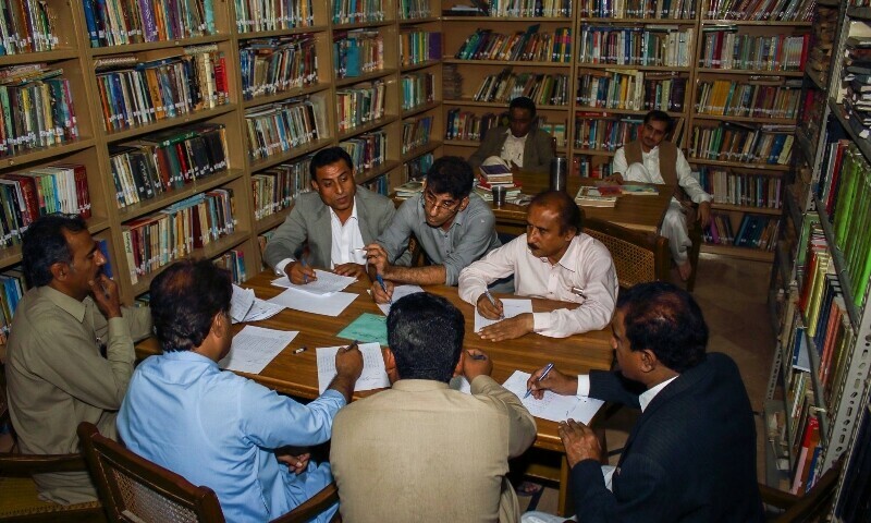 The reading room at the library where young writers and students frequent. — photo courtesy SHRL/website