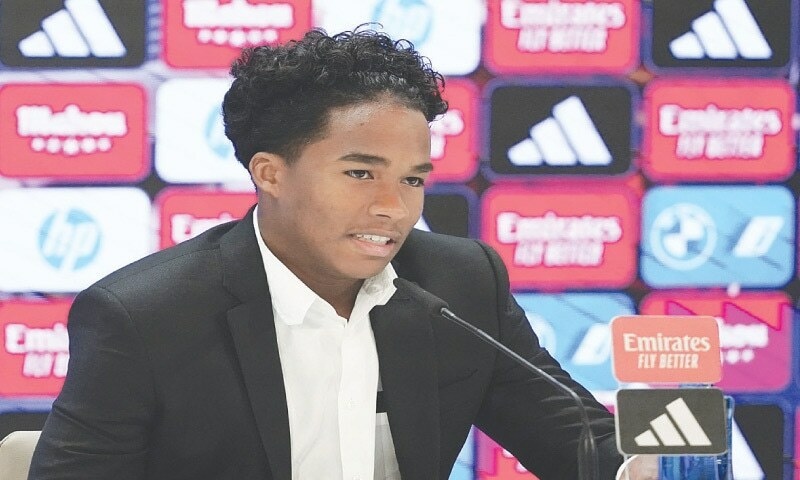 Brazil teenager Endrick unveiled by Real Madrid - Newspaper - DAWN.COM