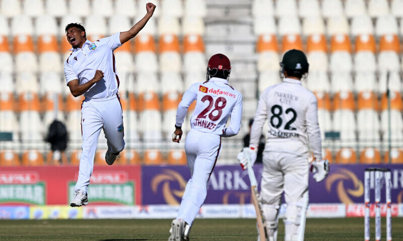 Pakistan out for 154, trail by nine against West Indies – Sport  www.dawn.com