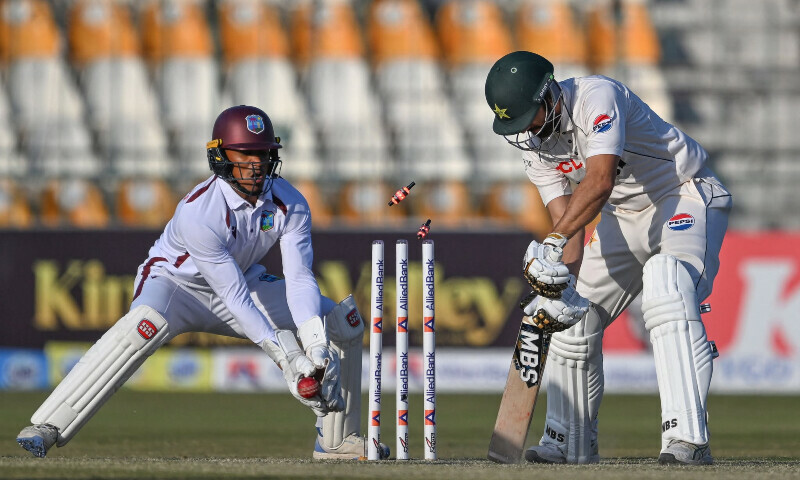 West Indies earn slender lead over Pakistan in 2nd Multan Test after Noman hat trick – Sport  www.dawn.com