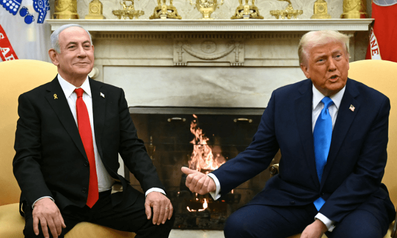 In shock announcement, Trump says US wants to take over Gaza Strip