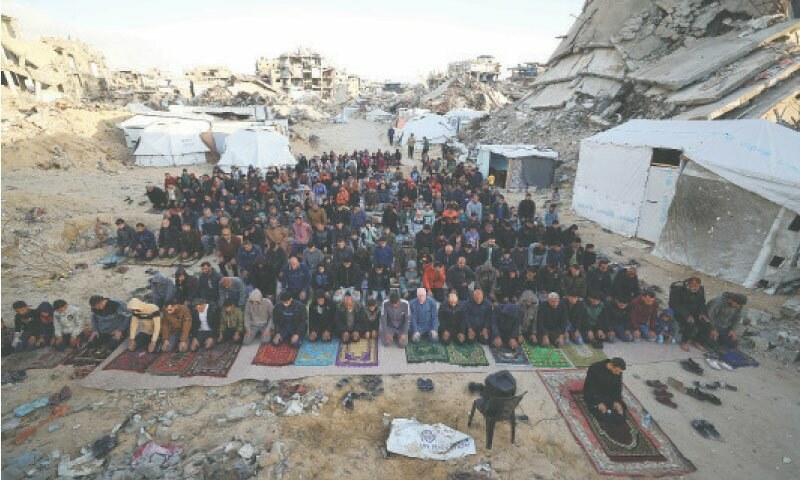 Eid becomes ‘day of funerals’ for people of Gaza