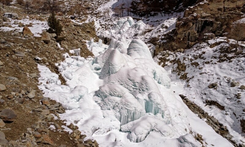 Artificial glaciers boost water supply in Gilgit-Baltistan - Pakistan ...