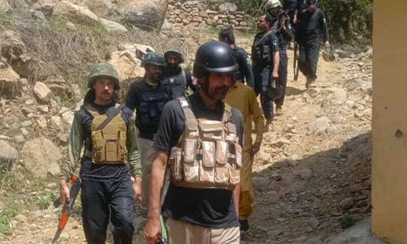 سوات: شانگلہ پولیس نے تھانہ چوگا کی چوکی شیکولئی پر دہشتگردوں کا حملہ ناکام بنا دیا