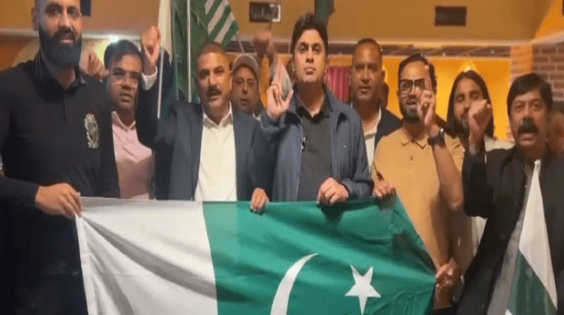  Pakistani and Kashmiri diaspora residing in France has held a demonstration in Paris in support of Pakistan&rsquo;s armed forces. &mdash; Radio Pakistan 