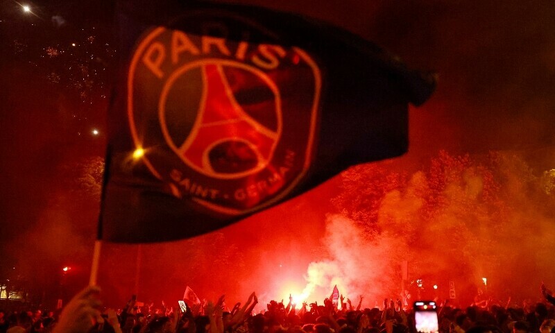 Wild celebrations in Paris after PSG’s Champions League win