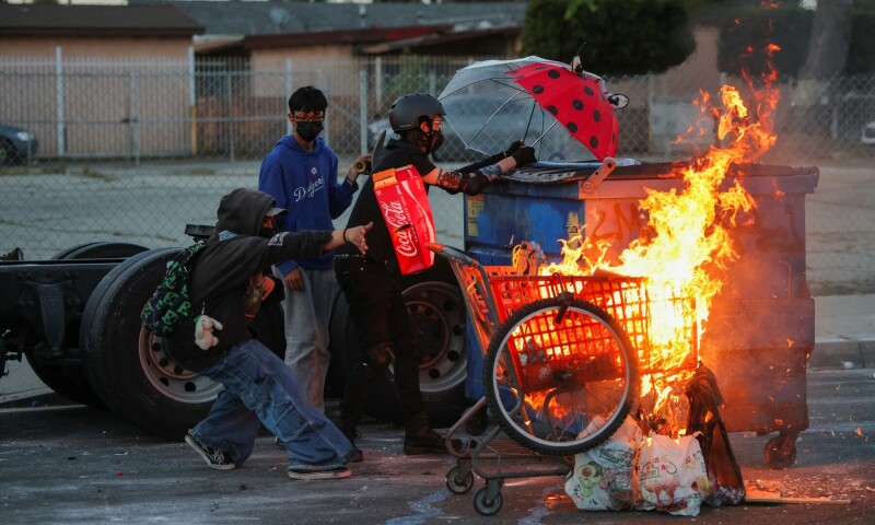 Trump deploys National Guard as Los Angeles protests against immigration agents continue