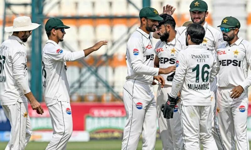 ٹیسٹ کرکٹ میں ٹیم کی کارکردگی انتہائی خراب رہی—تصویر: اے ایف پی