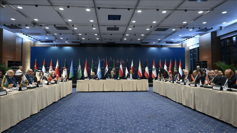  Arab League&rsquo;s foreign ministers convene in Istanbul on June 20, 2025. &mdash; via Anadolu Agency 