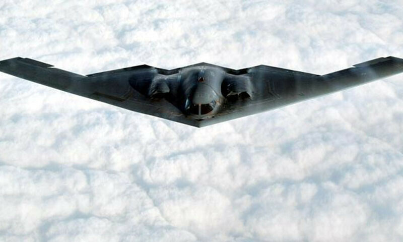 A file photo of a B-2 Spirit stealth bomber. — Reuters/File