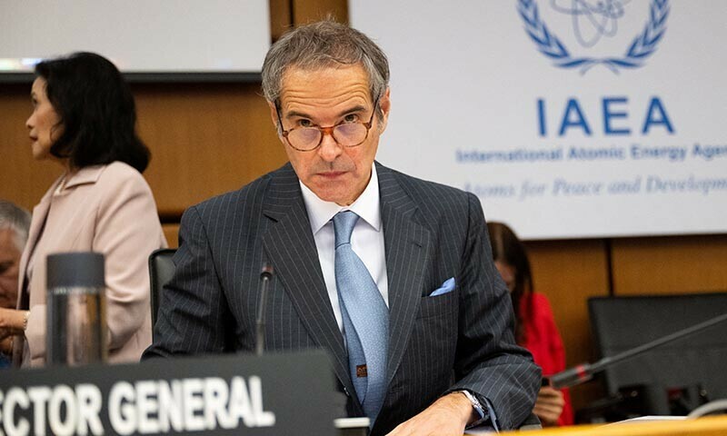International Atomic Energy Agency Director General Rafael Grossi waits for an emergency meeting of the agency&rsquo;s Board of Governors to discuss the situation in Iran following US attacks on the country&rsquo;s nuclear facilities, at the IAEA headquarters in Vienna, Austria on June 23. &mdash; Reuters