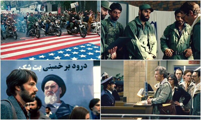 فلم آرگو میں ایرانی انقلاب کے وقت پیش کیے گئے چند مناظر