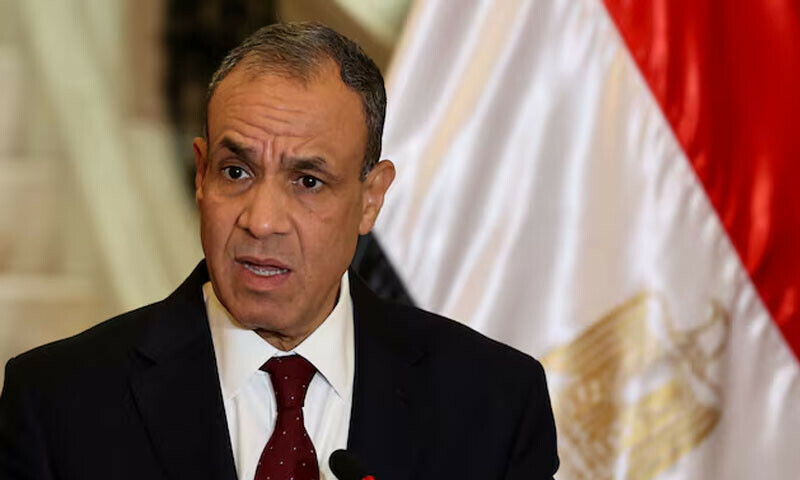 Egypt’s Foreign Minister Badr Abdelatty attends a joint press conference with Palestinian Prime Minister Mohammad Mustafa in Cairo, Egypt March 1, 2025. — Reuters