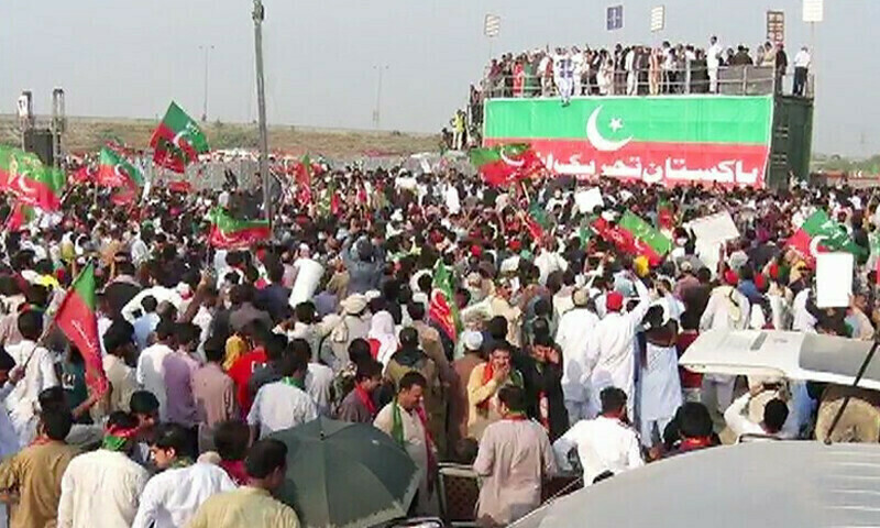 تحریک انصاف کا آج جی ٹی روڈ پر پاور شو کرنے کا فیصلہ