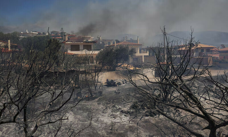 Greece Wildfires