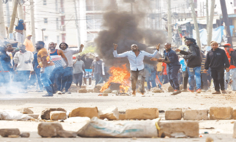 Ten killed in nationwide Kenya protests