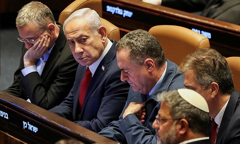 Israeli Prime Minister Benjamin Netanyahu attends a discussion at the plenum in the Knesset, Israel’s parliament, in Jerusalem, July 23, 2025. — Reuters/File