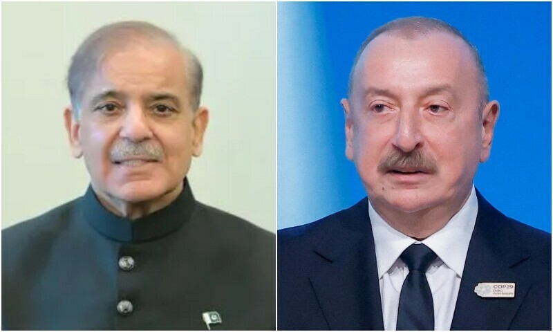 Azerbaijani president phones PM Shehbaz, appreciates Pakistan’s support on Karabakh issue