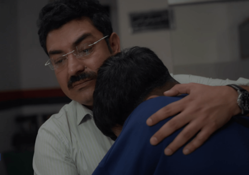  Sameer’s father comforting his son instead of chastising him showed exactly how his parenting style differed from his brother’s. 