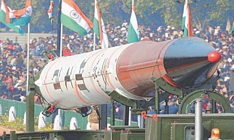 India test-fires ballistic missile