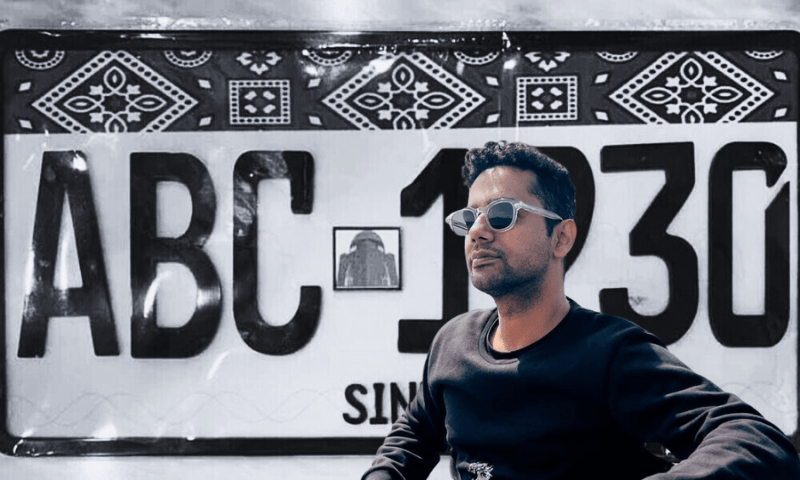 Ali Gul Pir doesn’t get the hate Sindh’s ajrak licence plates are getting — but it’s not about the ajrak