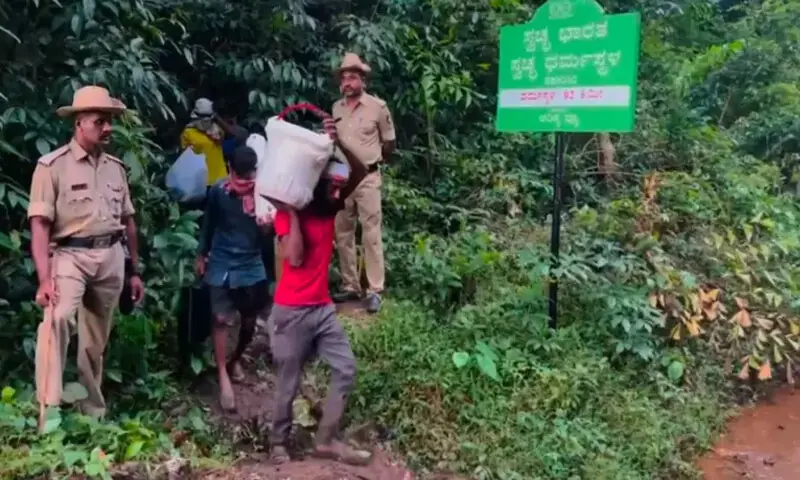  پولیس حکام نے تصدیق کی کہ 2 مقامات سے انسانی باقیات ملی ہیں&mdash;فوٹو: بشکریہ بی بی سی 