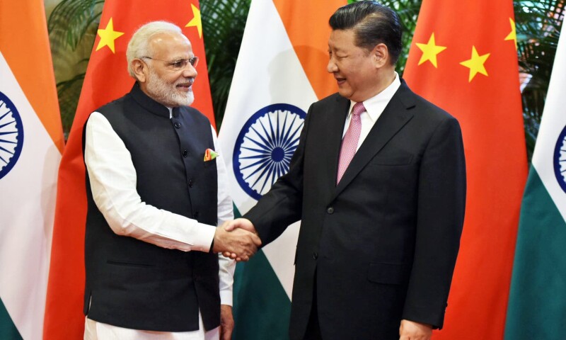 Xi Jinping meets Narendra Modi in Tianjin ahead of SCO summit