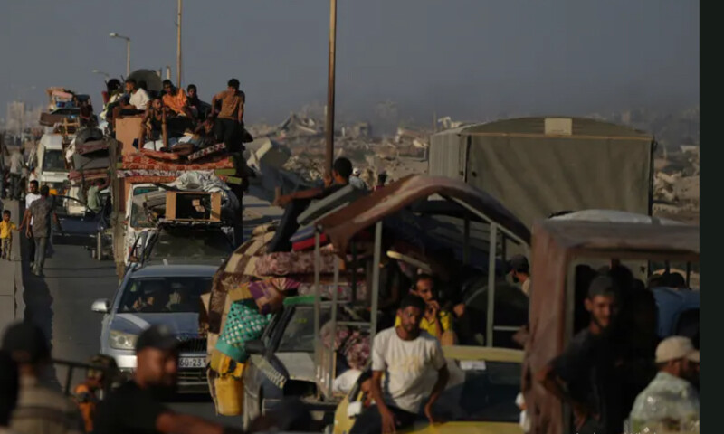 اسرائیل کے غزہ پر حملے تیز، صبح سے 20 فلسطینی شہید، نقل مکانی میں تیزی آگئی