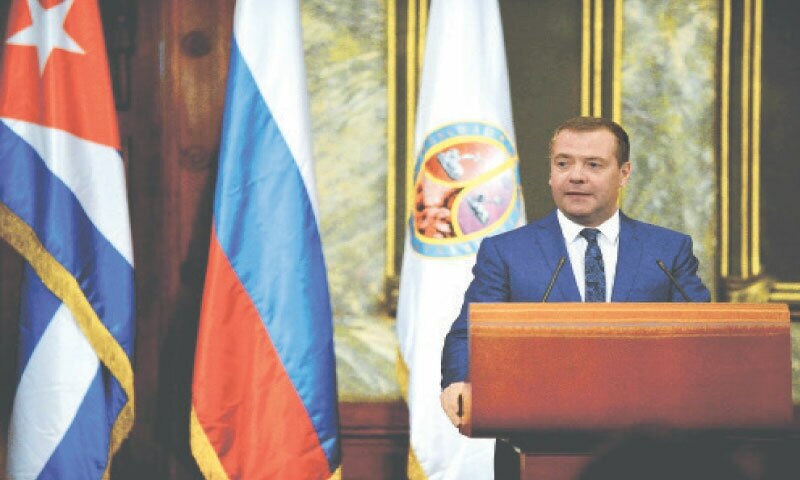 Hawkish Medvedev attempts to retain political relevance by invoking N-war – Newspaper  www.dawn.com