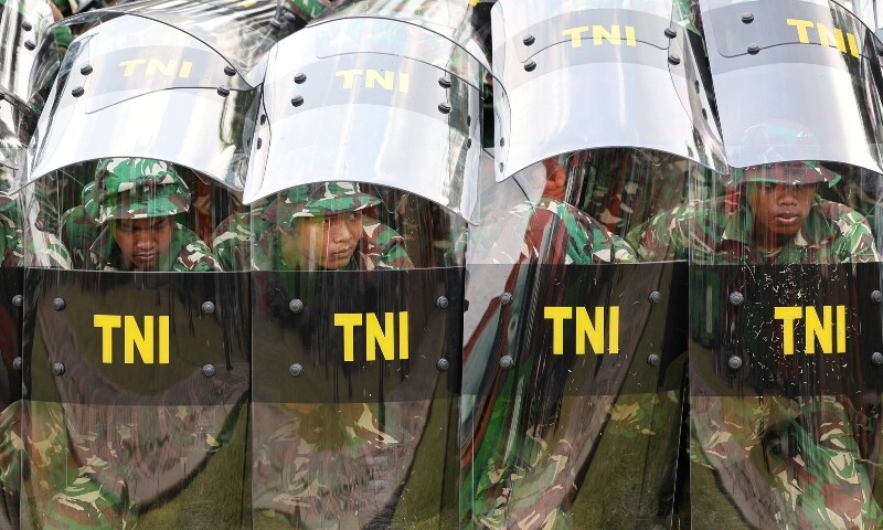 Thousands protest in Indonesia as military deployed in capital