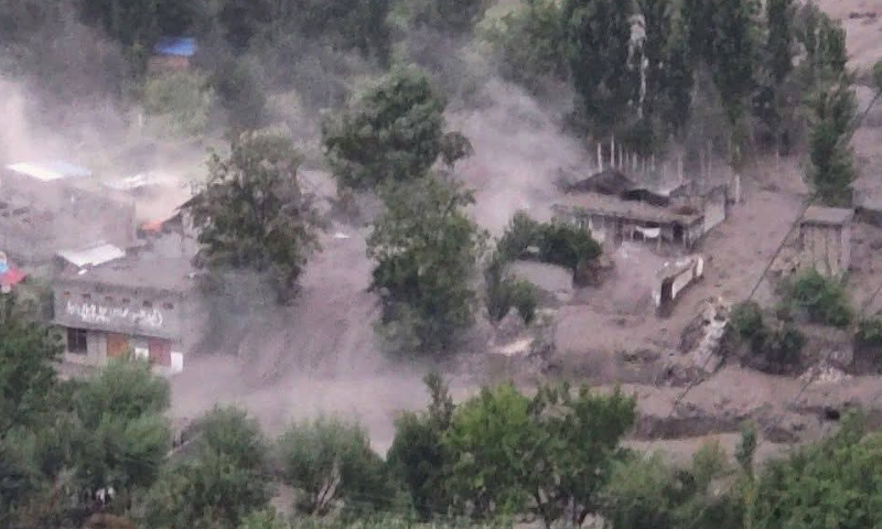 Floods in GB’s Diamer district damage at least 20 houses, crops, trees: authorities