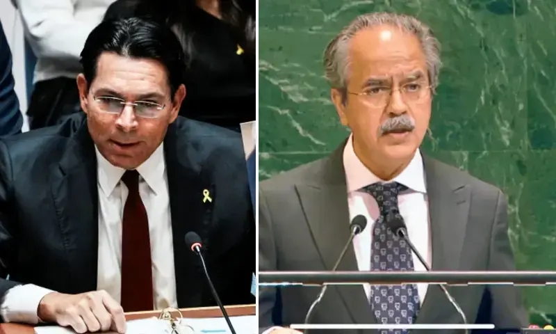 دوحہ پر اسرائیلی حملہ: سلامتی کونسل میں پاکستان اور اسرائیل میں تلخ جملوں کا تبادلہ