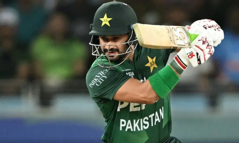 Pak vs India: Pakistan build on brisk start after losing Fakhar early