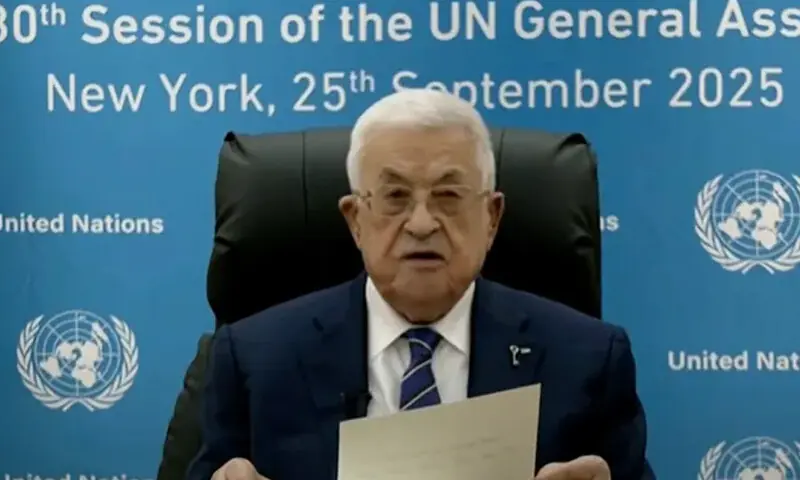 اسرائیل جو کررہا ہے وہ صرف جارحیت نہیں، انسانیت کے خلاف جرم ہے، محمود عباس