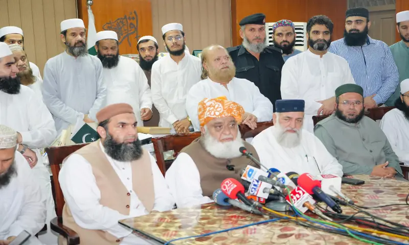 JUI-F chief rejects US-sponsored Gaza peace plan without Hamas