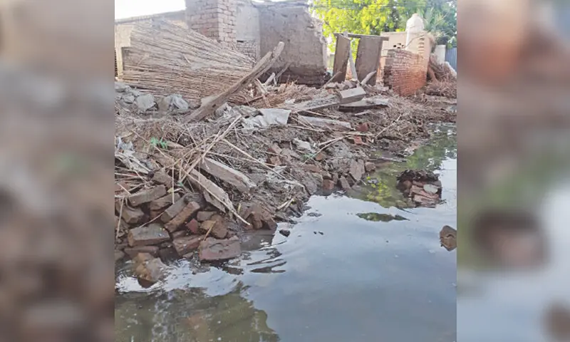 دریائے ستلج کے حفاظتی بند میں شگاف پڑنے سے 28 مواضع زیرآب