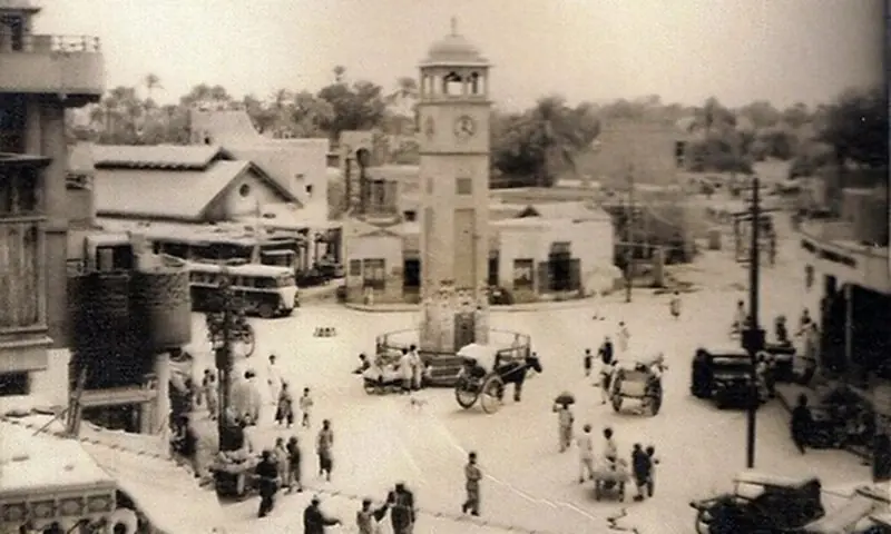    شکارپور 20ویں صدی کے ابتدائی برسوں میں—تصویر: بشکریہ عامر عباس سومرو   