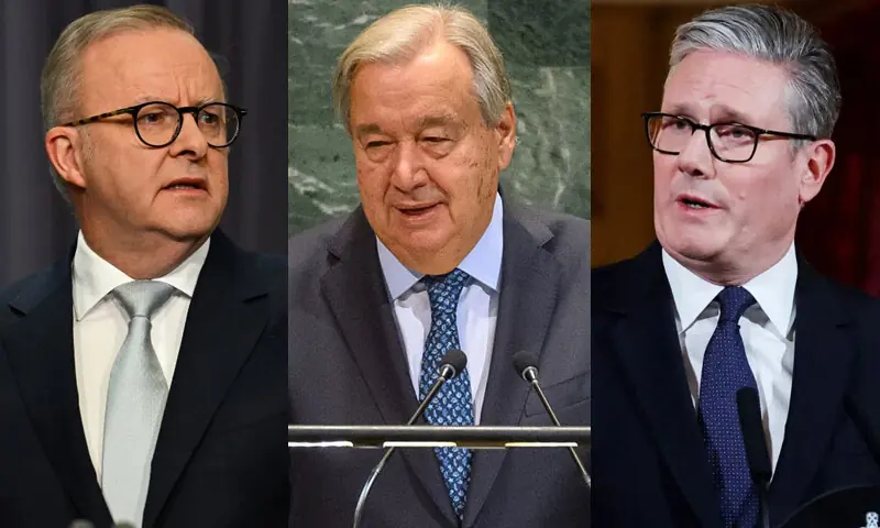 برطانیہ، کینیڈا، آسٹریلیا، نیوزی لینڈ اور اقوام متحدہ کا غزہ امن معاہدے کا خیرمقدم