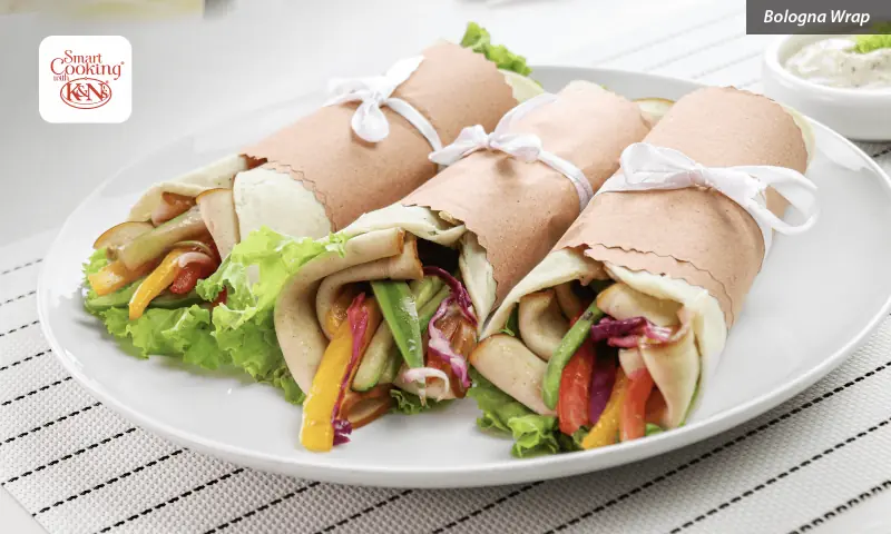 K&N’s SmartCooking Recipes: Bologna Wrap