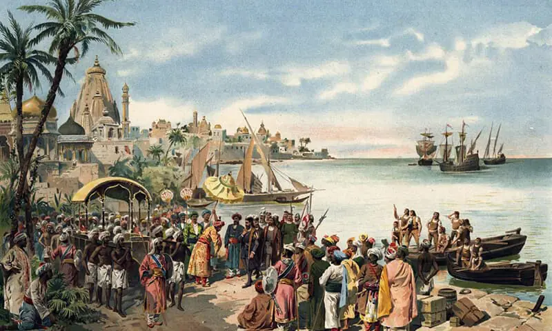    15ویں صدی میں کالی کٹ پر واسکوڈے گاما کی آمد   