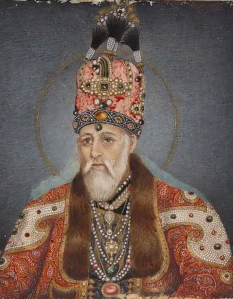     مغل شہنشاہ شاہ عالم ثانی کا بیٹا اکبر شاہ ثانی    