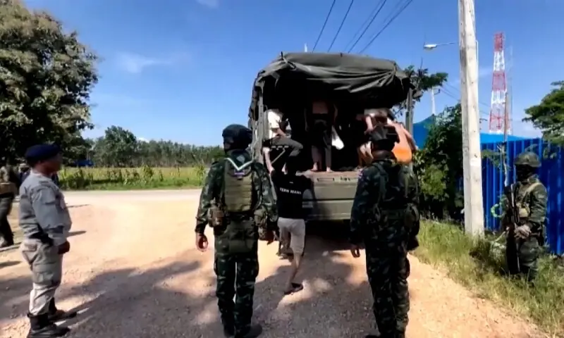 Nearly 700 people, including Pakistanis, flee to Thailand after Myanmar scam centre raid