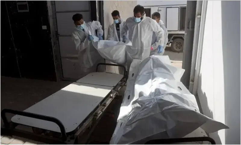 غزہ: معاہدے کے تحت مزید 15 فلسطینی شہدا کی لاشیں حکام کو موصول، مجموعی تعداد 285 ہو گئی