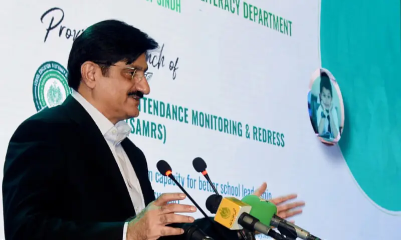 CM Murad stresses need for digitisation as Sindh launches system to monitor student attendance