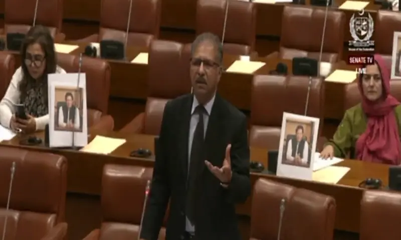 PTI’s Zafar warns against altering ‘balance’ of 1973 Constitution as Senate debates 27th Amendment