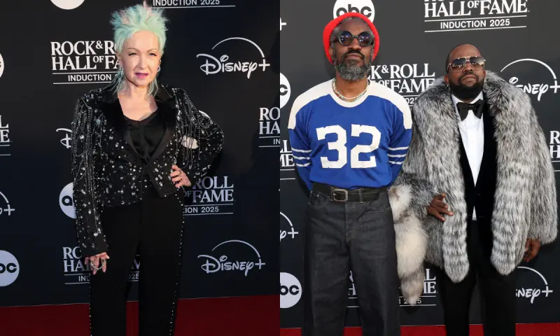 Cindy Lauper, Outkast inducted into Rock and Roll Hall of Fame