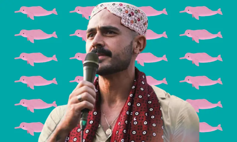 Zulfikar Ali Bhutto Jr wants Pakistanis to use accurate pictures of our Indus River dolphins