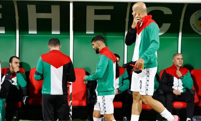 Palestinian national team on ‘mission’ for peace in Spain visit